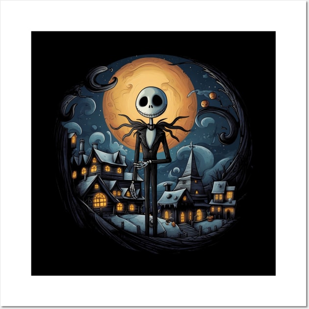 NIGHTMARE BEFORE XMAS Wall Art by Drank